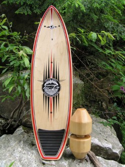 The Short Board Switch Back Vew Do Balance Board from the Barefoot Series