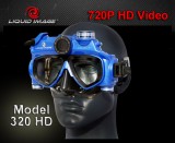 Liquid Image 320 Scuba HighDef Digital Camera Dive Mask *Free 4GB SD Card