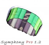 HQ Symphony 1.2 Pro Foil Kite Lime 1