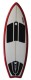 Slasher Pro X Wakesurf Board Front White/Red