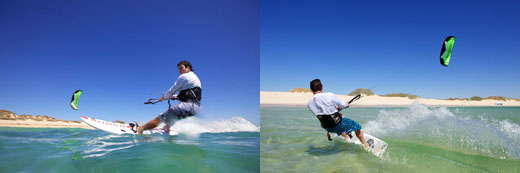 Ozone Edge Kite Crusing